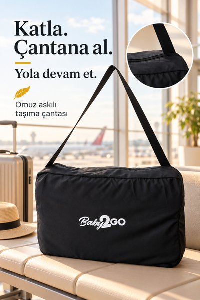 TinyCare Baby2Go IRIS Cep kabin tipi bebek arabası – 5.6 kg, Çantalı