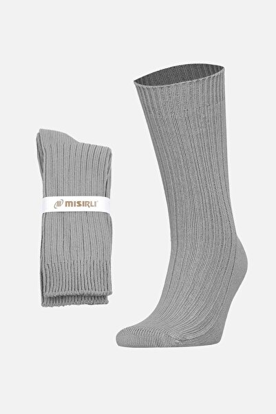 Mısırlı Șosete de iarnă unisex din bumbac bio, gri