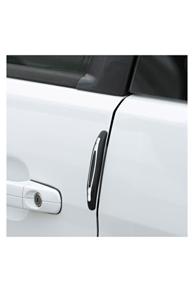 OEM Set 2 Protecții Portieră Auto Negre 11 cm, Anti-Zgârieturi și Uzură