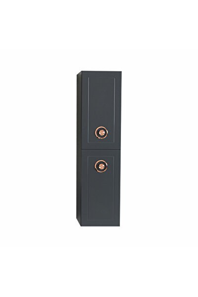 Martat Dora Dulap de baie suspendat, Antracit, 35 × 140 cm