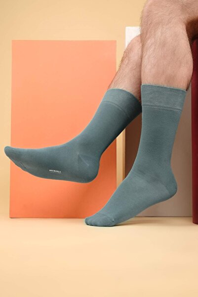 Mısırlı Men's Organic Cotton Single Sock Socks Pastel Blue