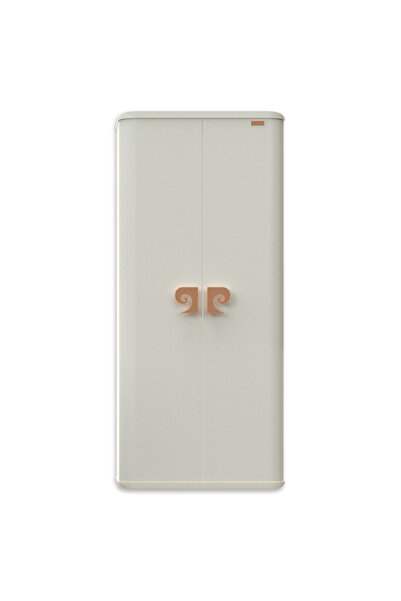 Pierre Cardin Dulap dublu suspendat Eva, Alb-cupru mat, 64x146 cm