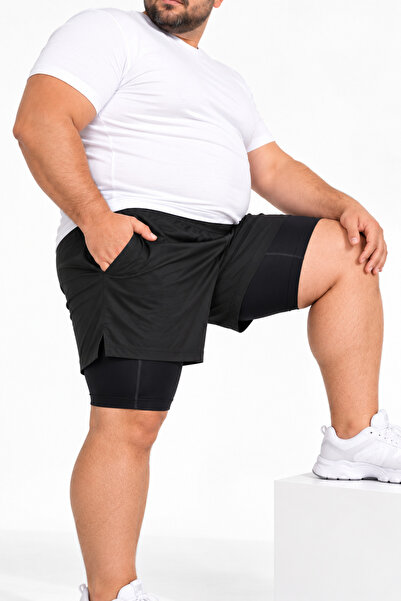 Blackspade Ανδρικά αθλητικά κολάν μεγάλου μεγέθους Boxer