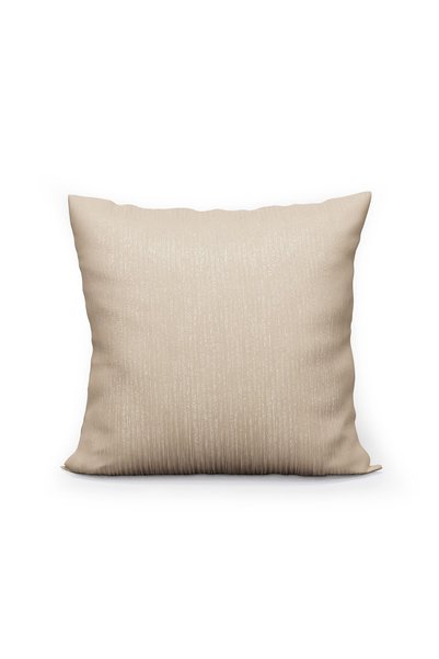 Markizeta Cearceaf decorativ bej 40x40cm, impermeabil, cu fermoar