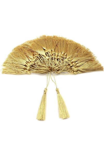Lonimia 100pcs Silk Handmade Soft Tassel: 13 cm/5 Inch Silk Handmade Soft Tas...