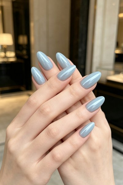Easy Beauty Hailey İnci Tozu Takma Tırnak XSMALL DD03 Kısa Badem Takma Tırnak...
