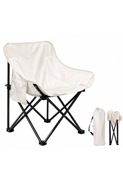 Cady One Folding Hiking Chair with Wide, Supportive Back Design, Heavy-Duty M...
