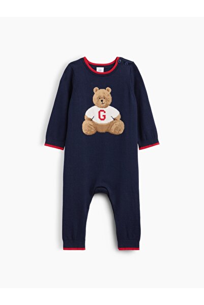 GAP Bebek Lacivert Brannan Bear Triko Tulum
