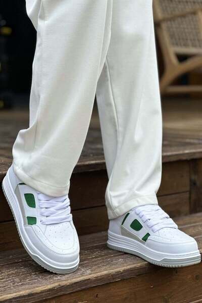Generic Brand Mn2410 - Cbt Avax Men's Sports Shoes White/Green