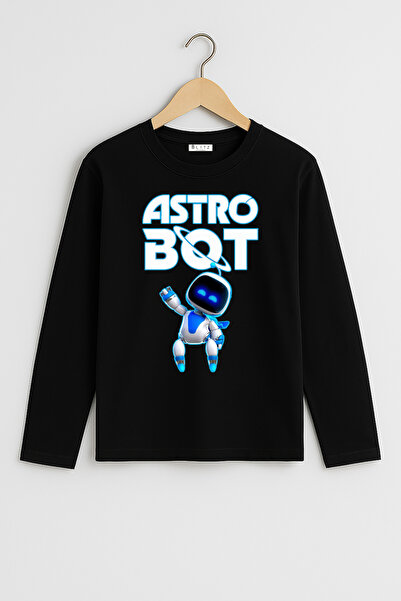 BLITZIST Tricou unisex pentru copii cu mânecă lungă, imprimat cu jocul Astro ...