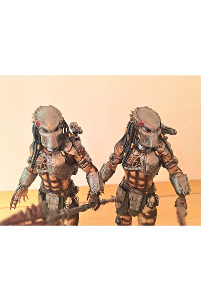 Generic Brand Figurină Premium Alien Hunter Predator Printată 3D din Rășină, ...