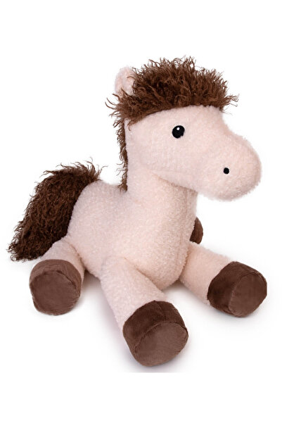 Amek Toys Căluț de pluș, 45 cm - Bej