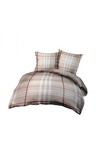 Karo Fata de perna Bark 40x40 bej crem carouri D363-4 Kora 23