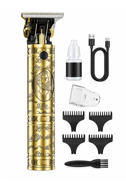 Generic Brand Solati Professional Electric Hair Trimmer for Men, Cordless T-Blade Beard Trimmer with LCD Display
