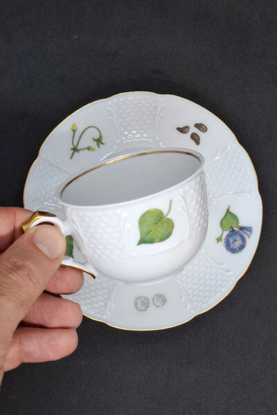 LANGENTHAL Sabah Sefasi Floral Porcelain Coffee Cup 90 ml