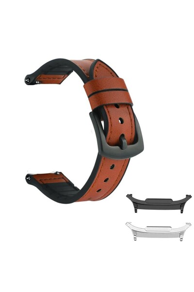 VD VERY DREAM Кожена каишка, съвместима със Samsung Galaxy Watch8 Classic 46м...
