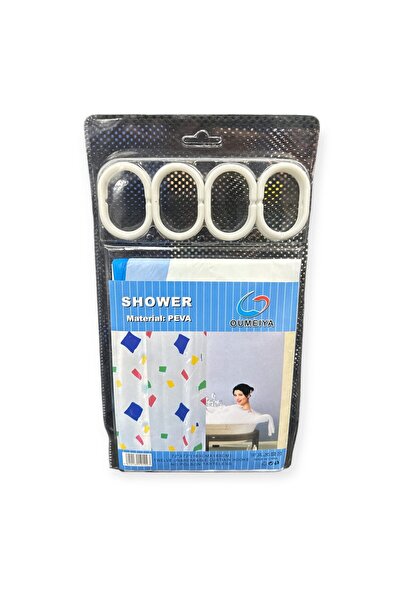 EN GROSS Medium shower curtain 183x183cm
