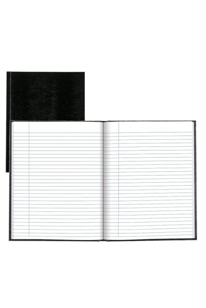 GENERAL Blueline Exec Notebook, College/Margin Rule, 9-1/4 x 7-1/4, WE/BLK, 1...
