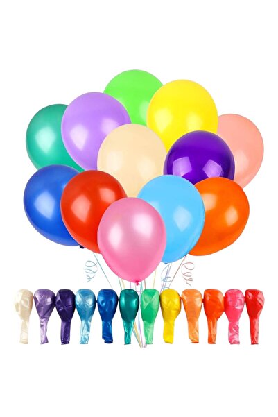 EN GROSS Latex balloons 100 pcs/set