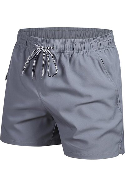 Dress Cici 3 inch Gym Shorts, Workout Sports Short for Men with Zipper Pockets
