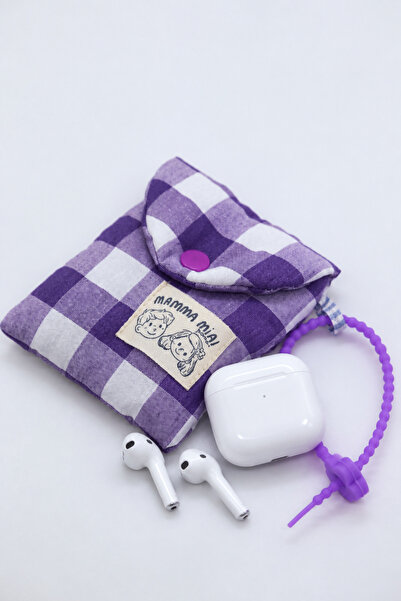 Mamma Mia Home حافظة Airpods من Mor Pöti Mini Bag Charm متوافقة مع جميع سماعا...