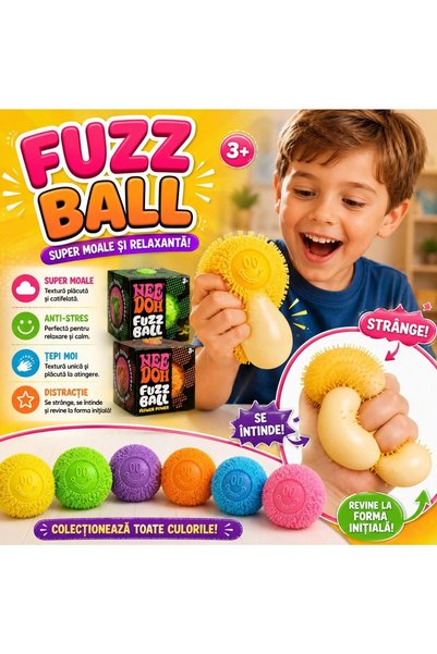 OEM Smiley Face Anti-Stress Ball 6.5cm, Squishy Sensory Toy with Soft Spikes ...