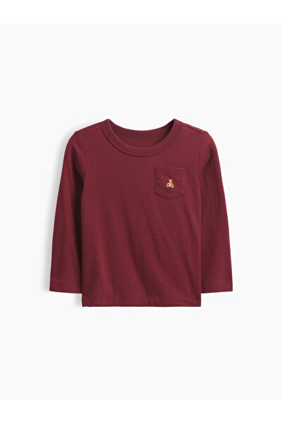 GAP Erkek Bebek Bordo Mix & Match T-Shirt
