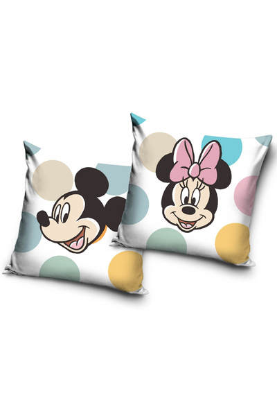 CARBOTEX Disney Minnie, fata de perna Mickey 40x40 cm