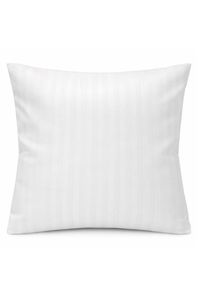 Darymex Fata de perna Bumbac Alba 40x40, Dungi 1 cm,