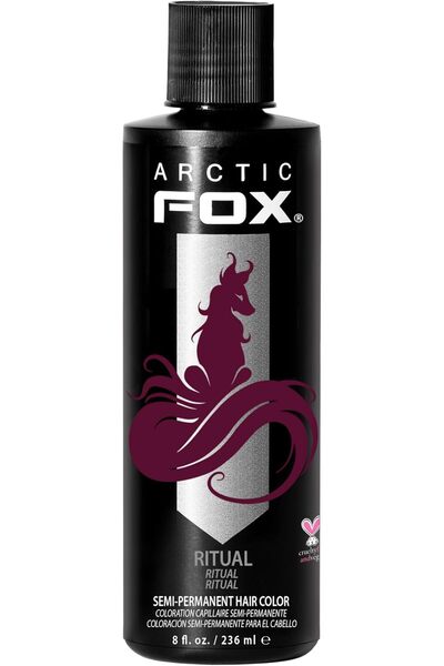 ARCTIC FOX Semi-Permanent Vegan Non-Animal Hair Dye, (8 fl oz, Ritual)
