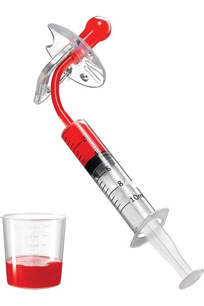 GENERAL Baby Medicine Syringe Pacifier for Oral Feeding, Liquid Baby Medicine...