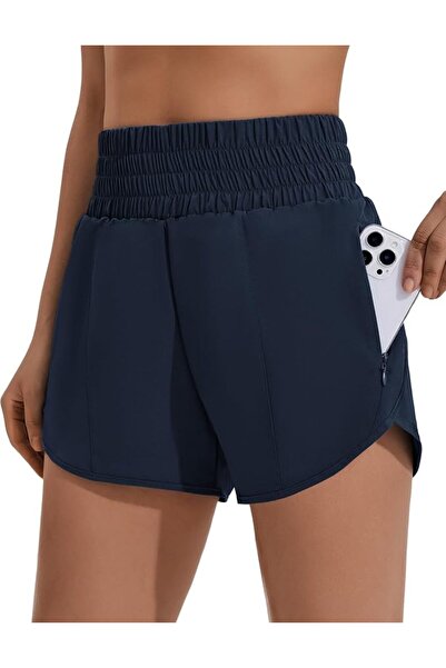 GENERAL PINSPARK Women 3'' High Waisted Running Shorts Athletic Workout Short...