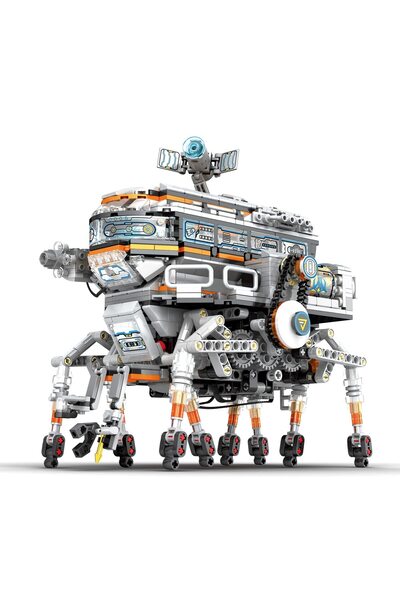 REOBRIX Set constructie robot statie spatiala RC 99003, 1.378 piese, telecoma...