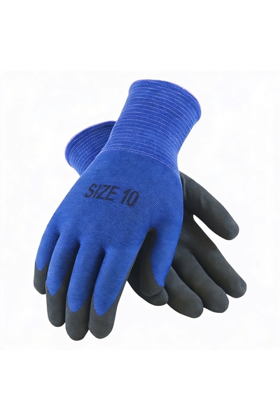More Textile Protection Gloves 12Pcs/Set Blue, Wholesale
