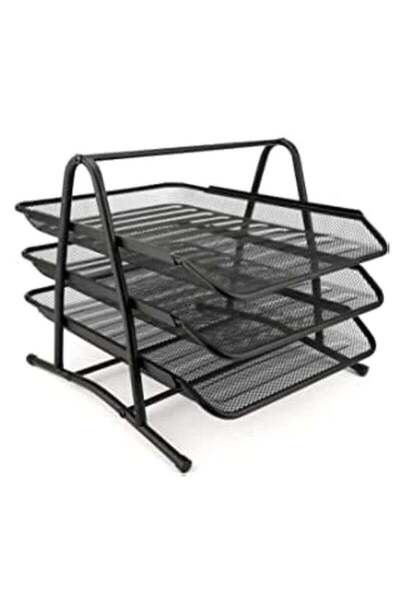 Generic ELTRAZONE Metal Paper Tray l Mesh Document Tray for Desk Accessories ...