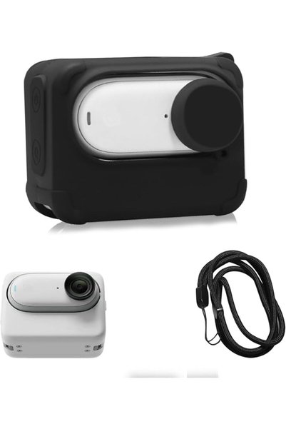 Generic Camera Silicone Protective Case for Insta360 GO 3 Camera Charging Cas...
