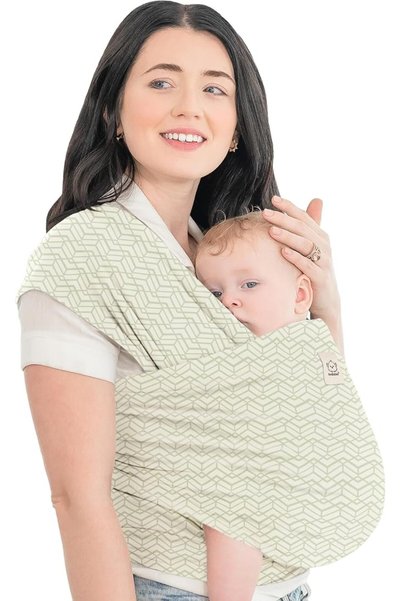 KeaBabies حمالة أطفال أصلية، بلون التوت الغابوي، مريحة، قابلة للتعديل، تسمح ب...