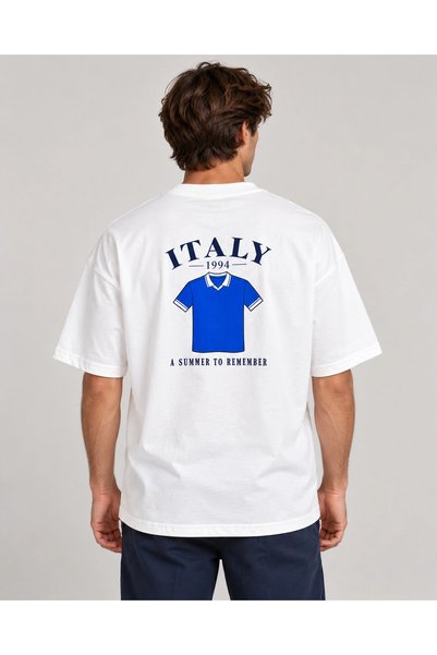 CANMODA White Italy 1994 Jersey Printed Unisex T-Shirt