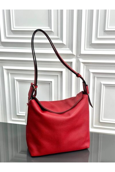 çkn sedat çakan çanta & fular & aksesuar Luxurious Textured Genuine Leather W...
