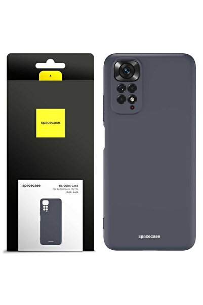 spacecase Husă de silicon Redmi Note 11/11s neagră
