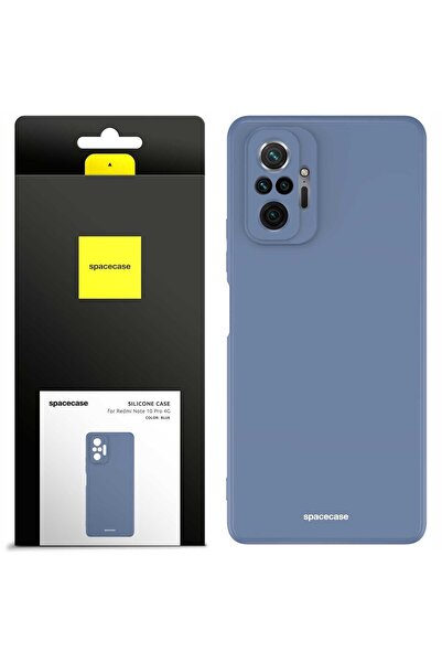 spacecase Husă de silicon Redmi Note 10 Pro albastră