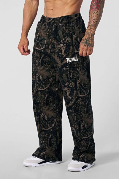 YoungLA 2133 - Tree Camo Baggy Sweats