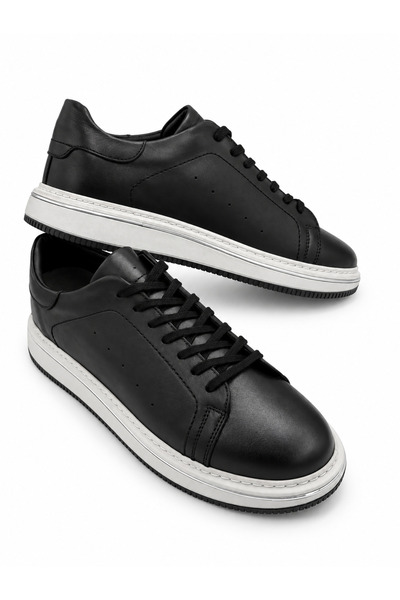 Scarpe Sano Daily Genuine Leather Smart Lace-Up Casual Men's Shoes, Fully Orthopedic, Comfortable Fit