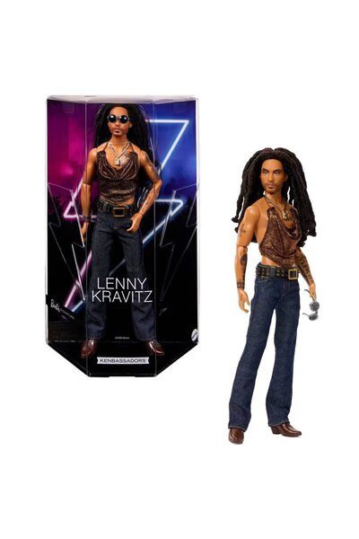 Barbie Signature Kenbassadors Lenny Kravitz Ken Bebek JBJ43