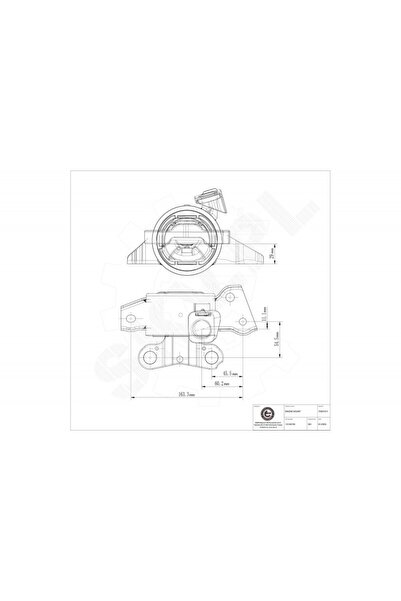 ESEN SKV Tampoane motor Opel Adam Corsa C D dreapta 13130739