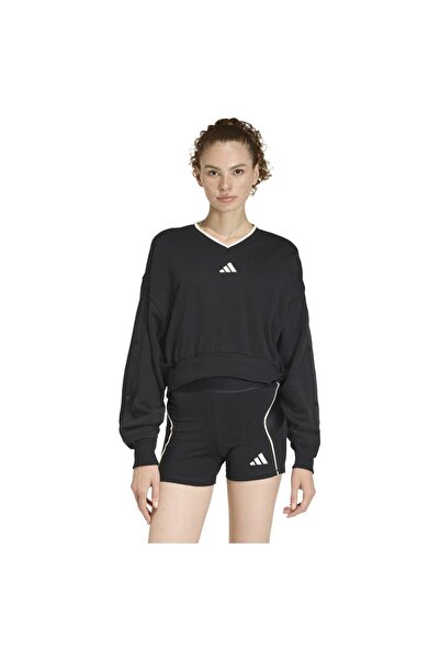 adidas Γυναικείο Εποχιακό Φούτερ Στέιντιουμ με Στρογγυλή Λαιμόκοψη, Μέγεθος S