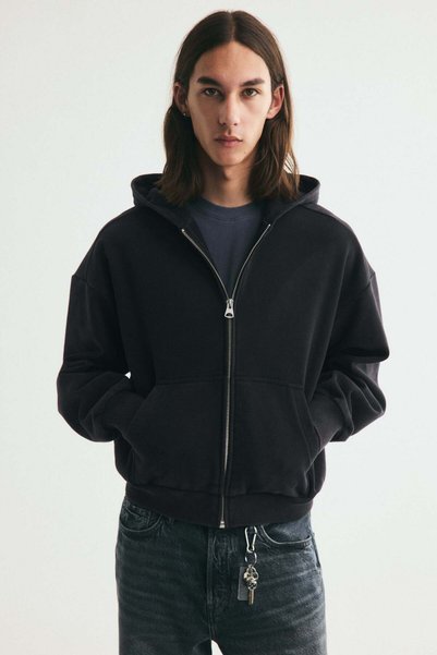 H&M Oversized Fit Zip-through hoodie