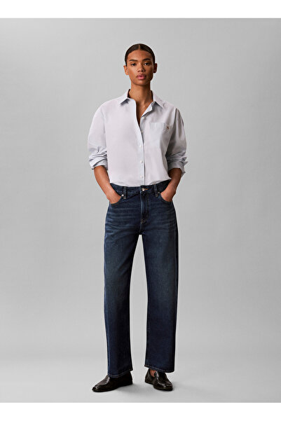 Calvin Klein Jeans Mavi Kadın Denim Pantolon LV047H656GTOT
