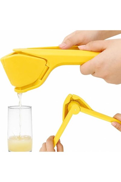 SKY TOUCH SKY-TOUCH Lemon Squeezer Manual Citrus Juicer - Easy Two-Hand Press...