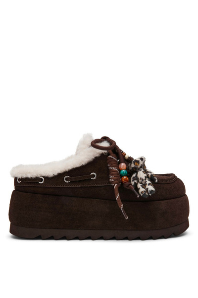 Steve Madden Kahverengi Kadın Terlik CUDDLY